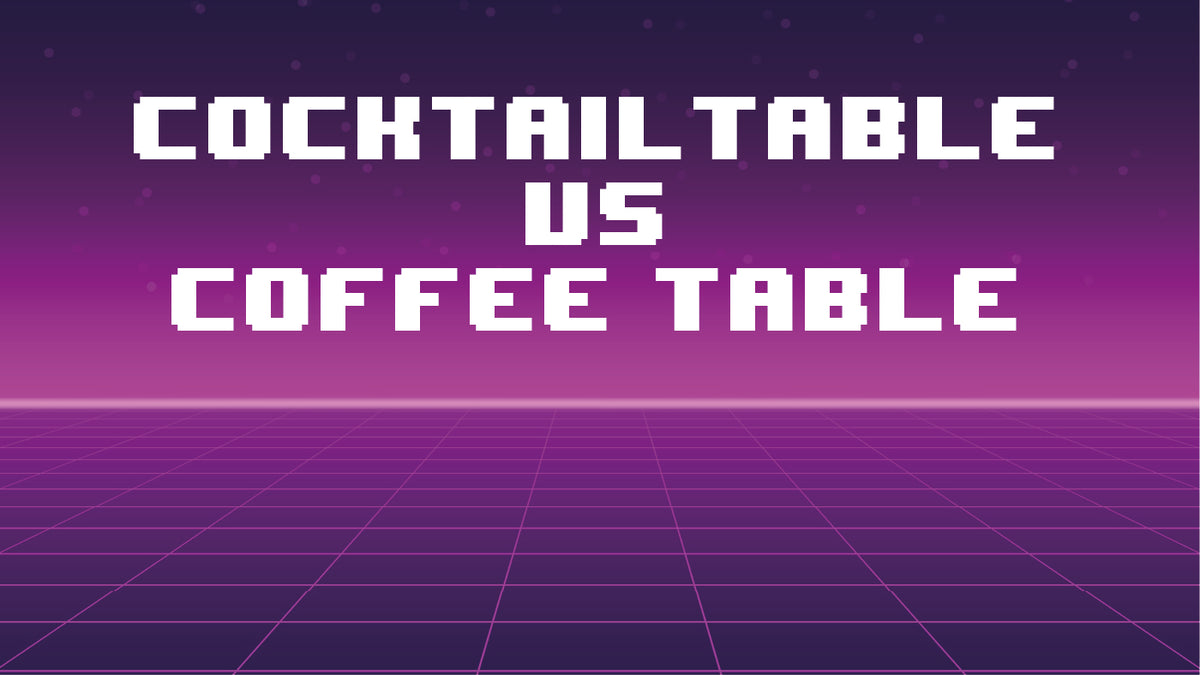 What's best, a cocktail or coffee table arcade machine?