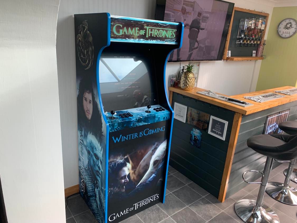 Custom arcade themes as far as the eye can see!