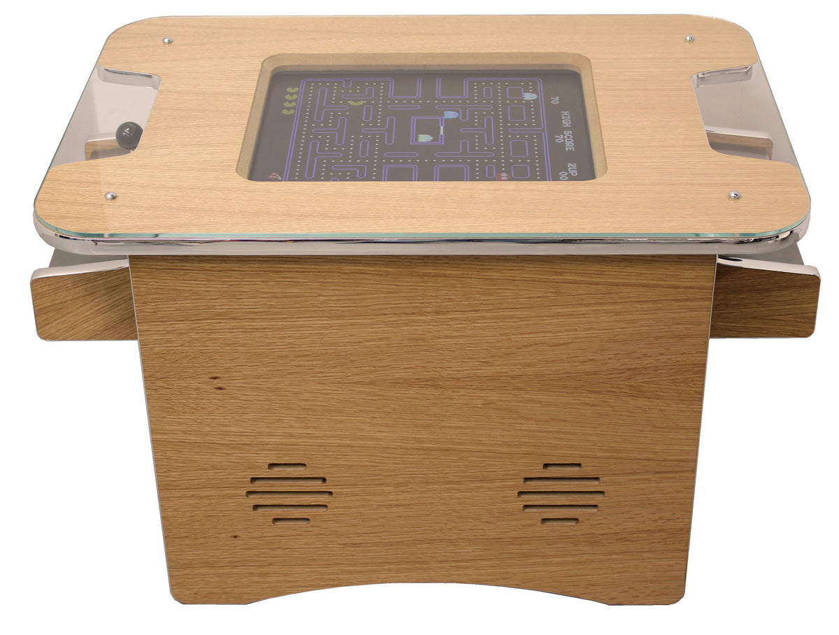 Contemporary styled Oak Coffee Table Arcade Machine - Arcade Depot