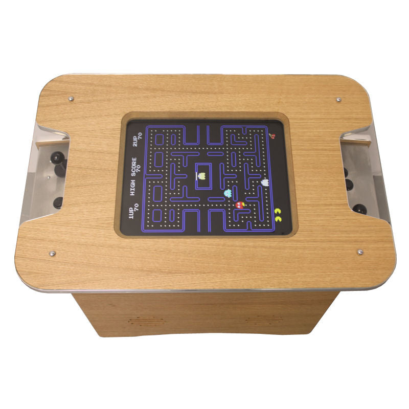 Contemporary styled Oak Coffee Table Arcade Machine - Arcade Depot