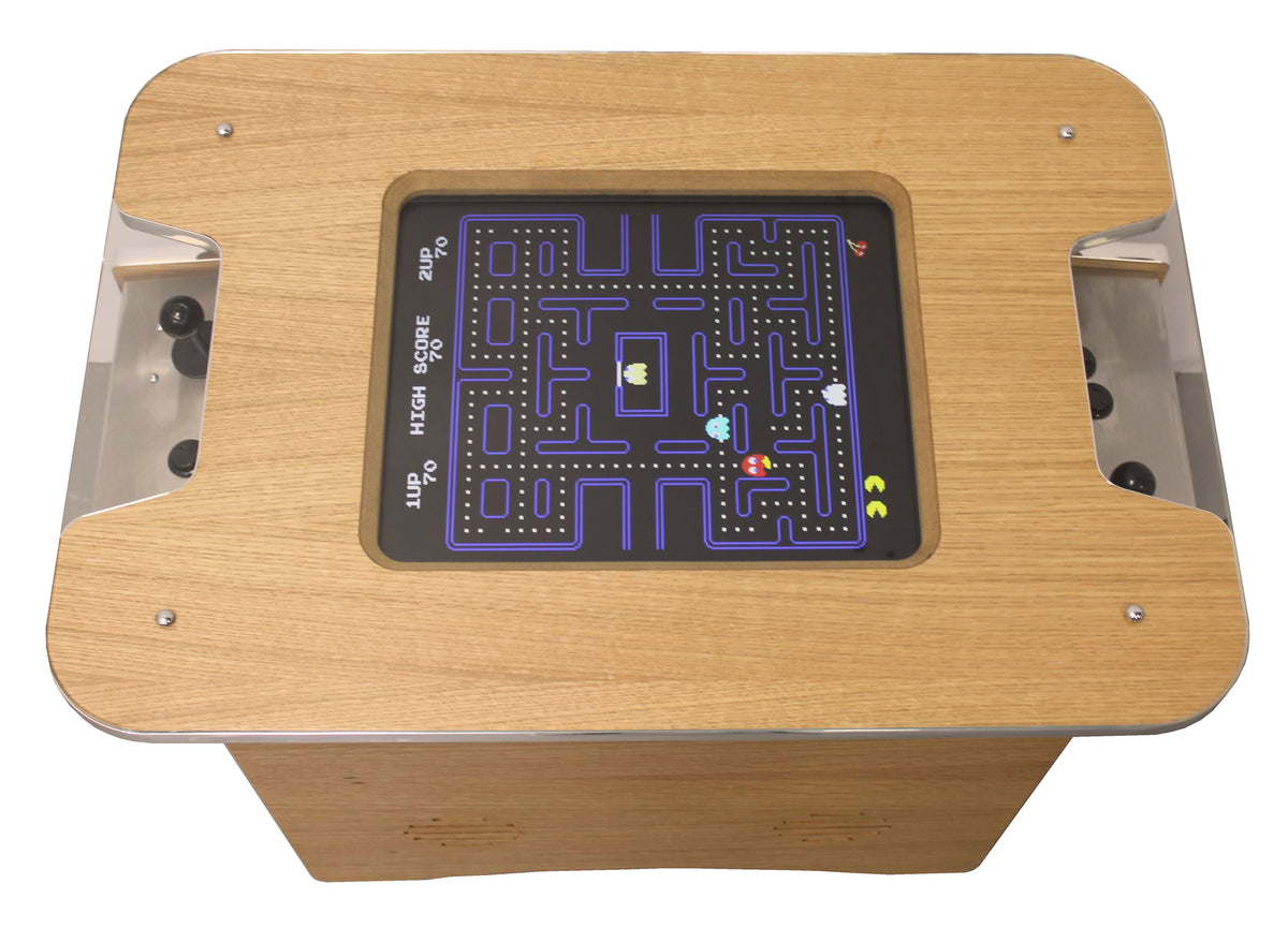 Contemporary styled Oak Coffee Table Arcade Machine - Arcade Depot