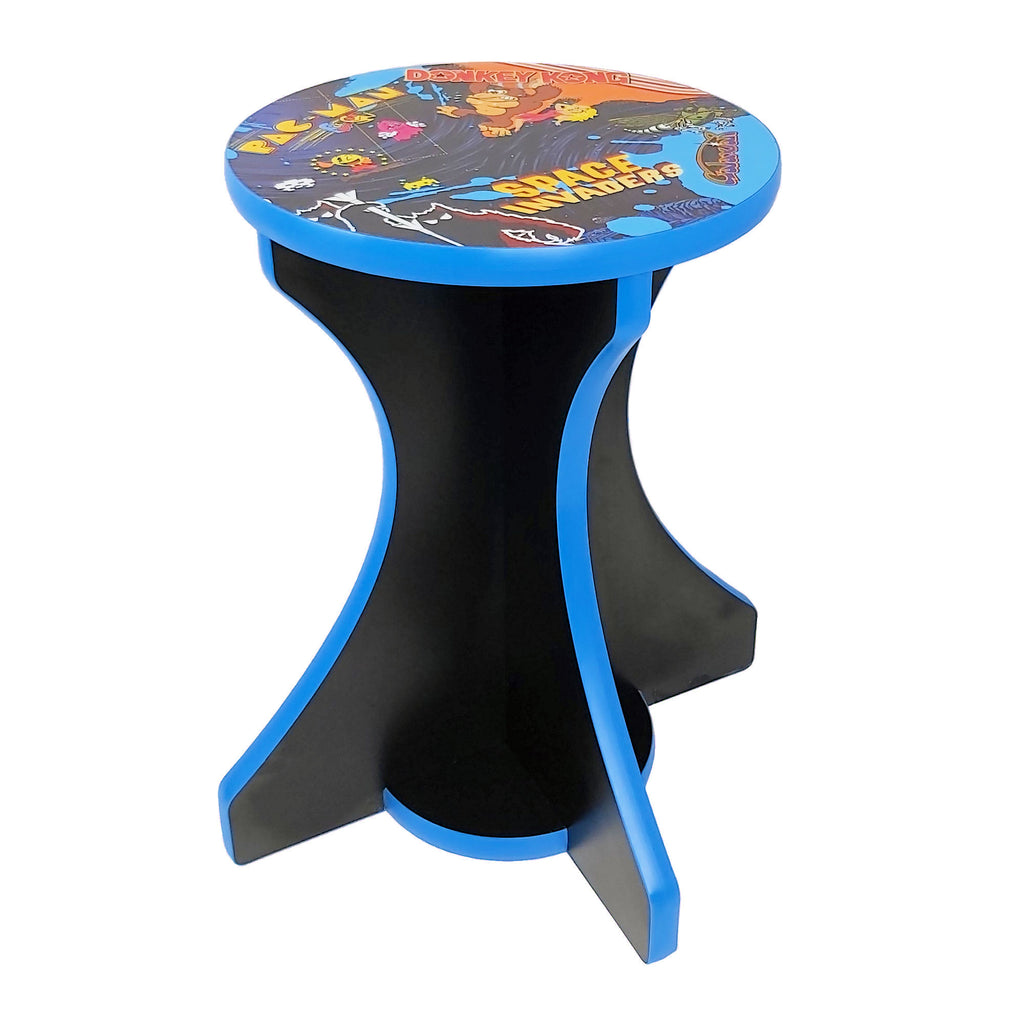 Arcade Stool - Retro Arcade Theme - Arcade Depot