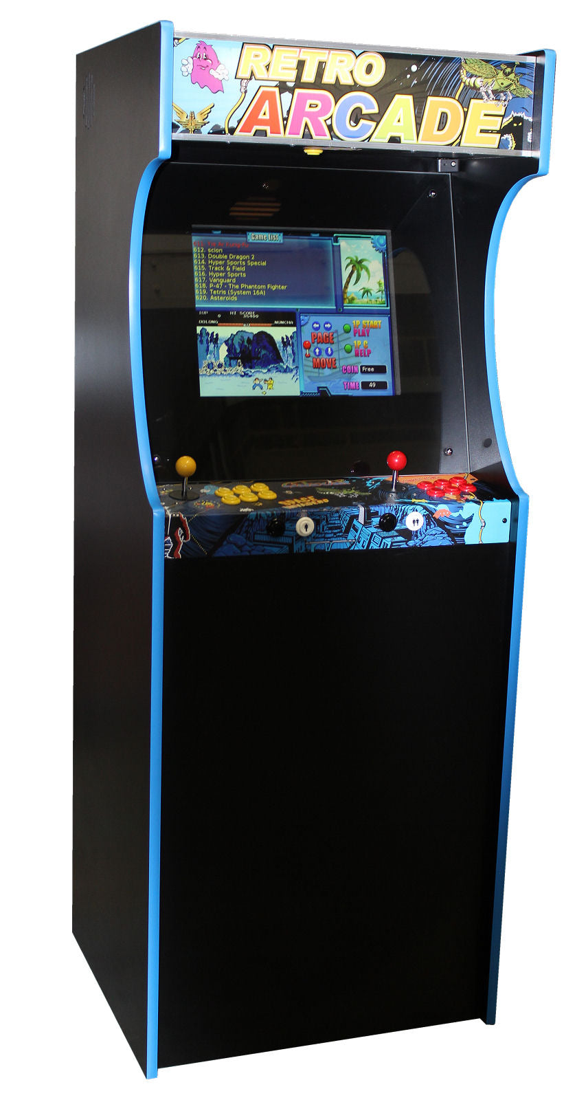 Retro Arcade 750 Upright Arcade Machine - Arcade Depot