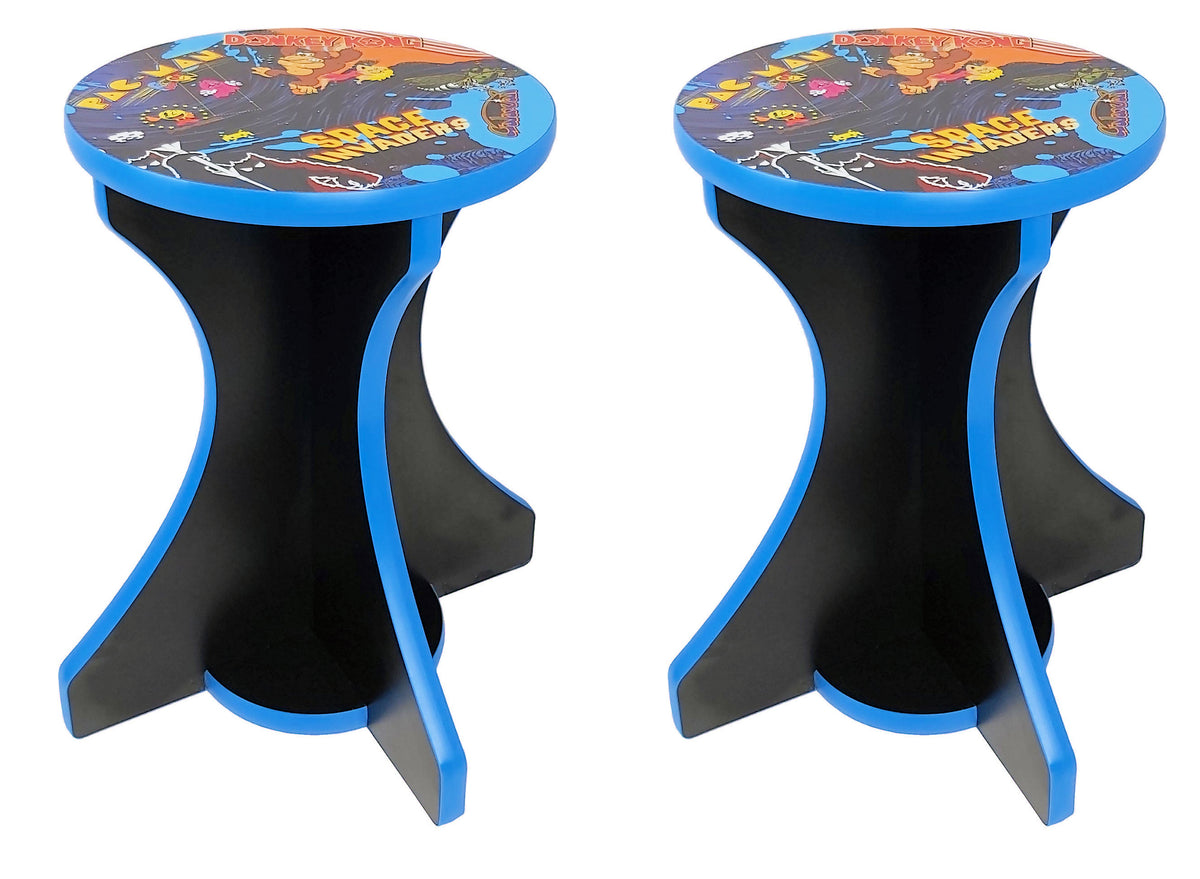 Arcade Stool - Retro Arcade Theme - Arcade Depot