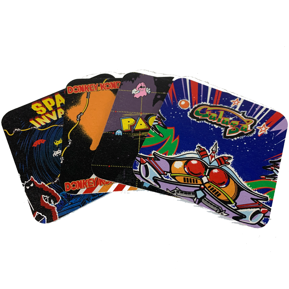 Arcade Beer Mats - Arcade Depot