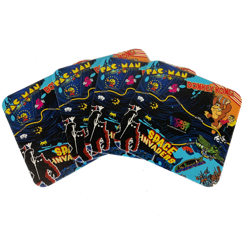 Arcade Beer Mats - Arcade Depot