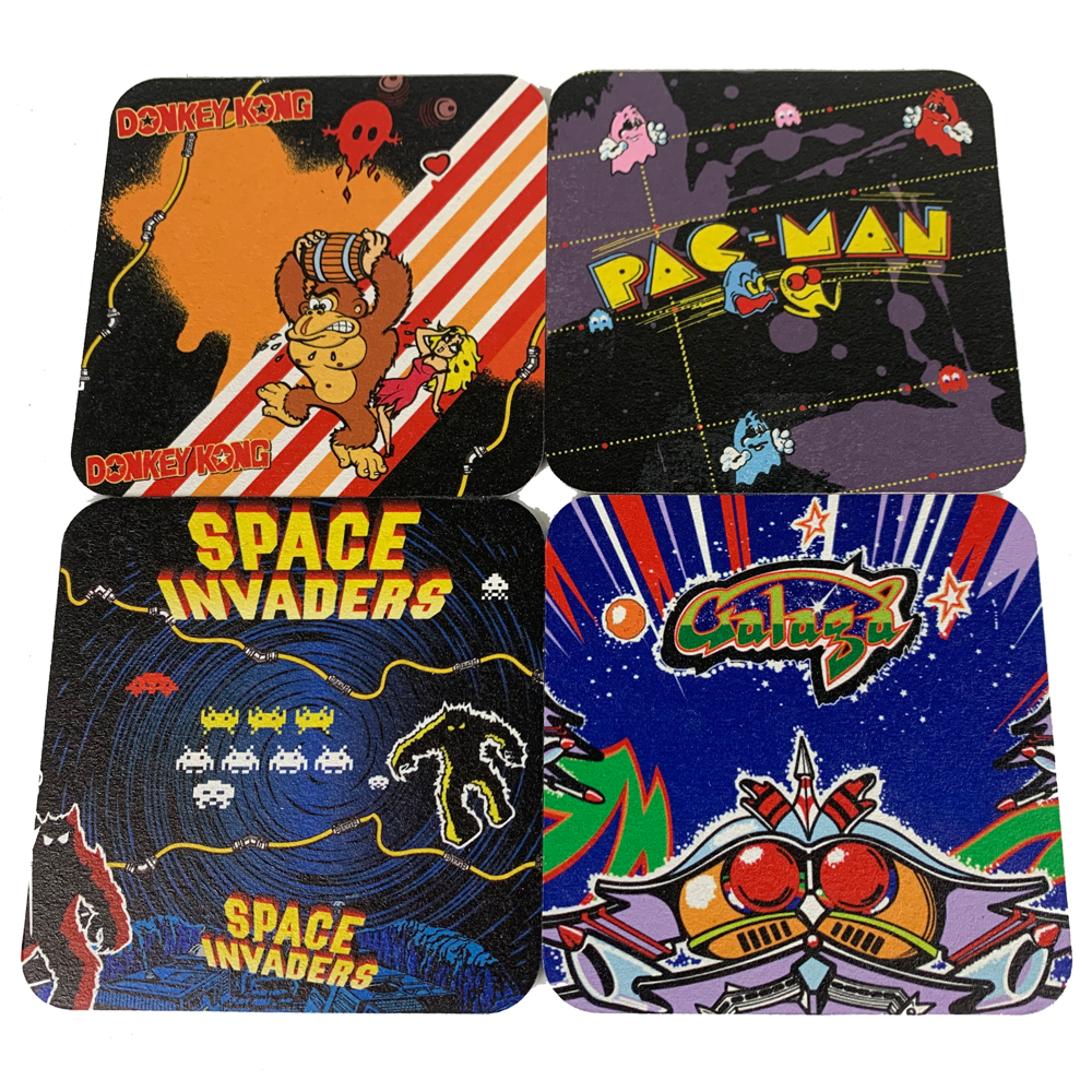 Arcade Beer Mats - Arcade Depot