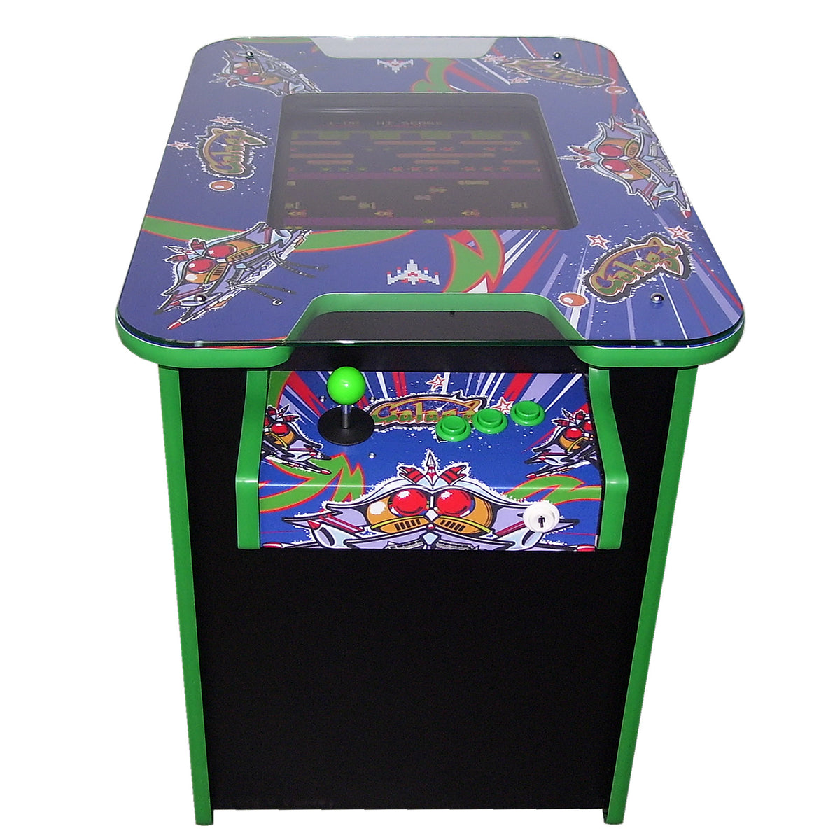 Galaga Inspired Cocktail Table Arcade Machine - Arcade Depot