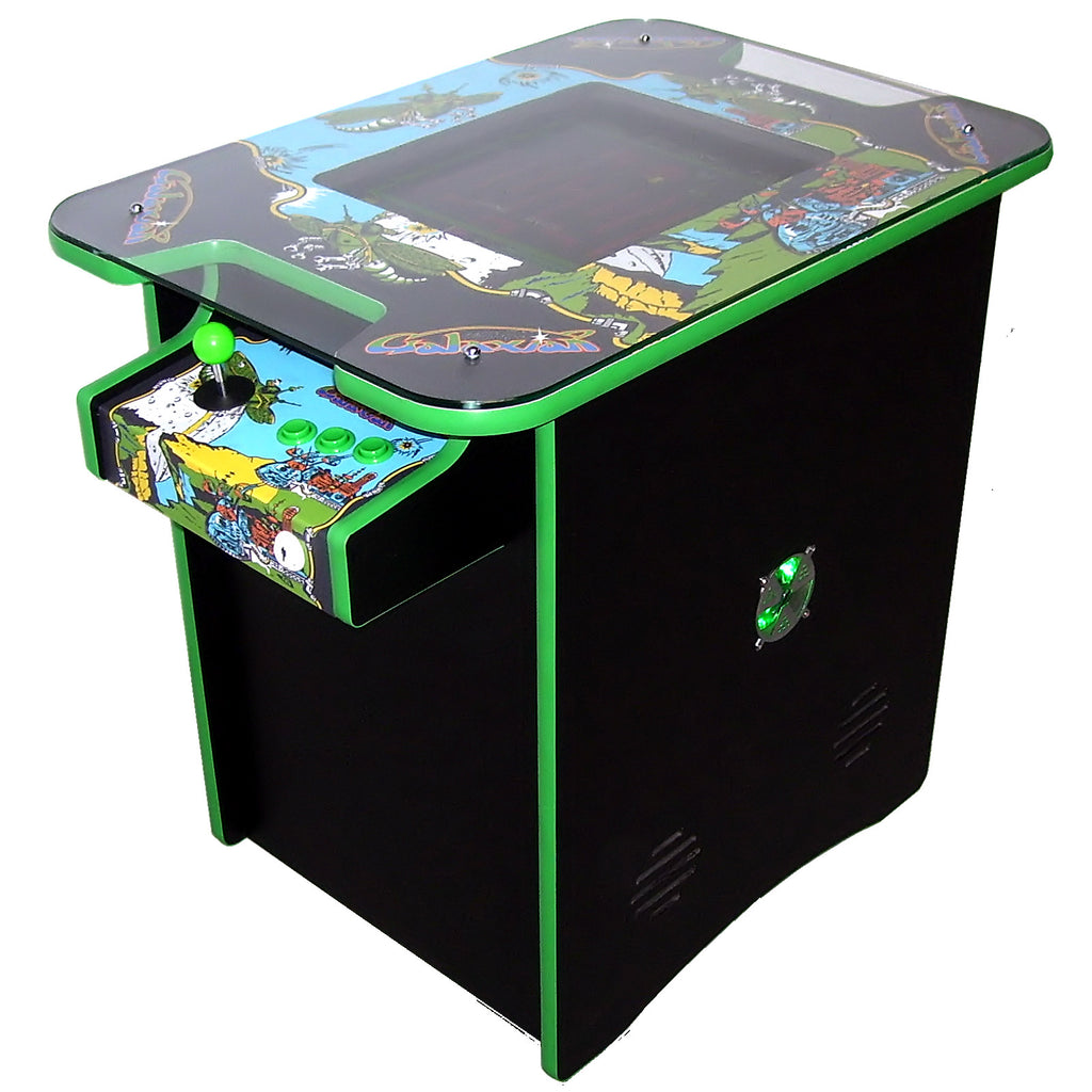 Galaxian Themed Retro Cocktail Table Arcade Machine (60 or 400 game options)