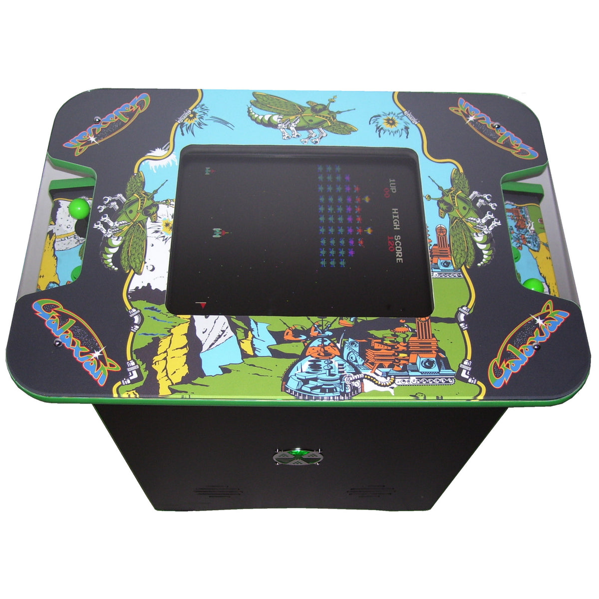 Galaxian Themed Table Arcade Machine 60 or 400 Classic Arcade Games - Arcade Depot