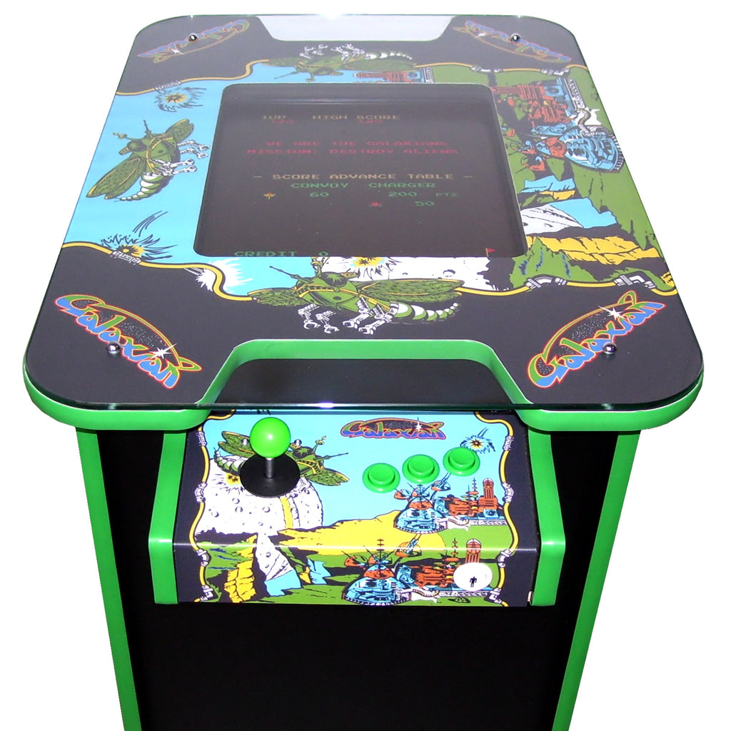 Galaxian Themed Table Arcade Machine 60 or 400 Classic Arcade Games - Arcade Depot
