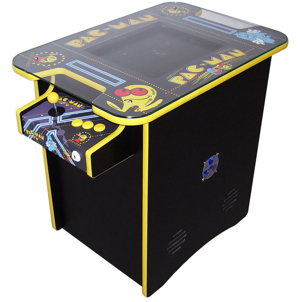 Pacman Themed Retro Cocktail Table Arcade Machine (60 or 400 game options)