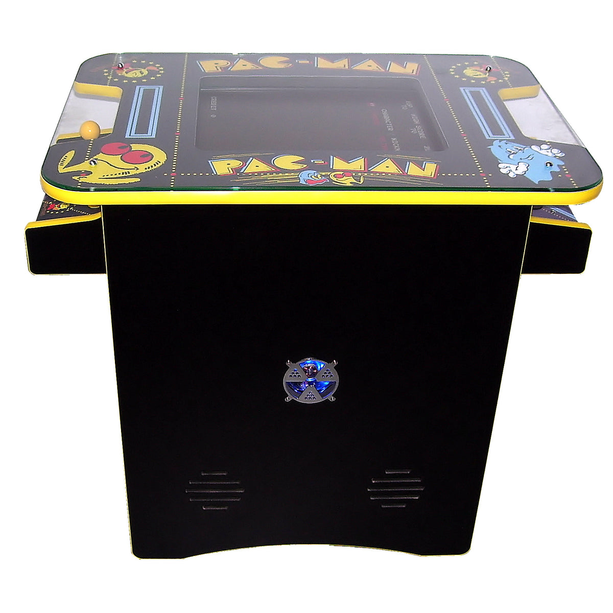 Pacman Themed Table Arcade Machine 60 or 400 Classic Arcade Games - Arcade Depot