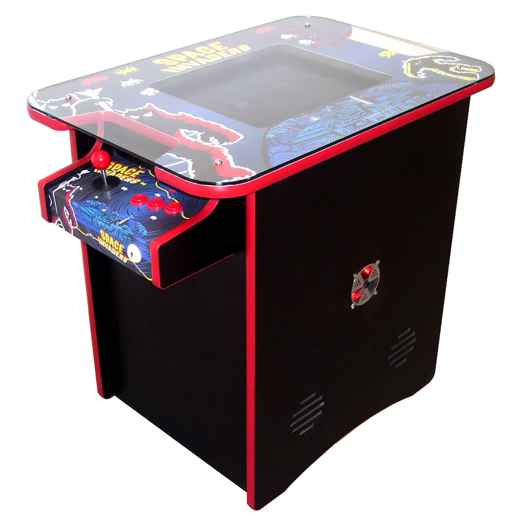 Space Invader Themed Retro Cocktail Table Arcade Machine (60 or 400 game options)