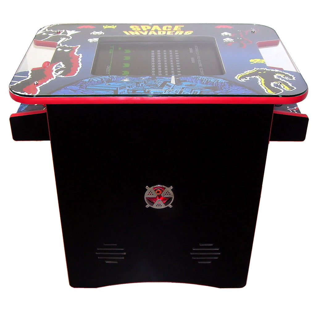 Space Invader Themed Table Arcade Machine 60 or 400 Classic Arcade Games - Arcade Depot