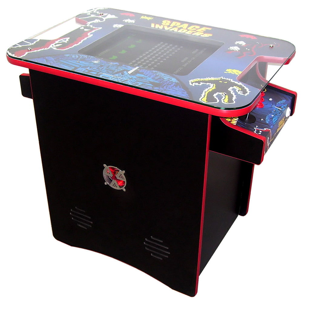Space Invader Themed Table Arcade Machine 60 or 400 Classic Arcade Games - Arcade Depot