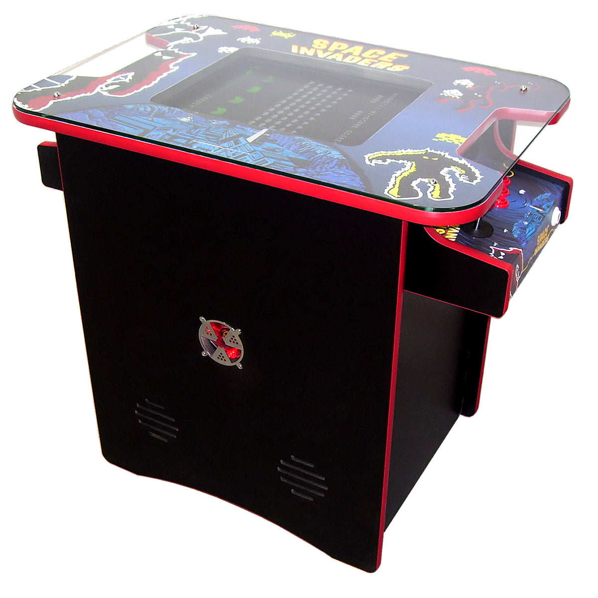 Space Invader Themed Table Arcade Machine 60 or 400 Classic Arcade Games - Arcade Depot